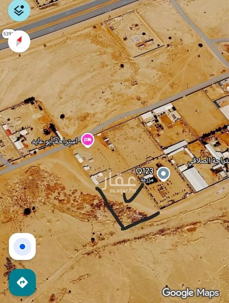 أرض للبيع في شارع هجرة الاوسط 864, حي تجمع سكاني الحنية, مدينة تجمع سكاني الحنية, منطقة الرياض