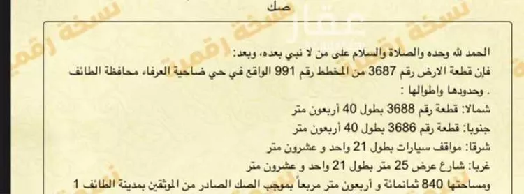أرض للبيع في حي بدر, مدينة امارة منطقة مكة المكرمة - الطائف, منطقة مكة المكرمة صورة 2