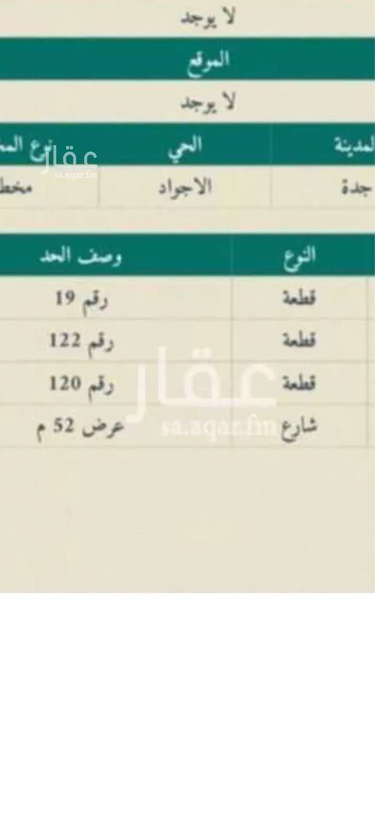 أرض للبيع في شارع صالح بن ابراهيم الزهري ، حي الاجواد ، جدة ، جدة