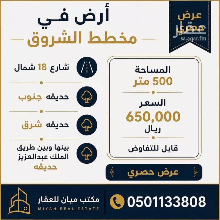 Land for Sale in Medina Al Wabra صورة 4