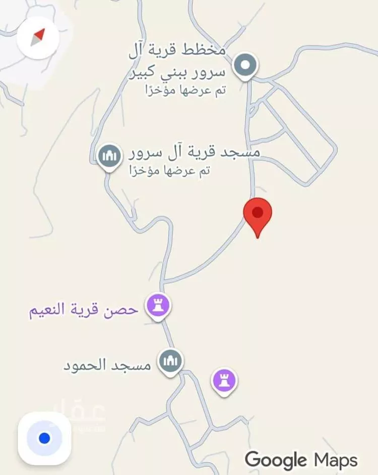 أرض للبيع في شارع الرسالة, مدينة بلجرشي, منطقة الباحة صورة 4