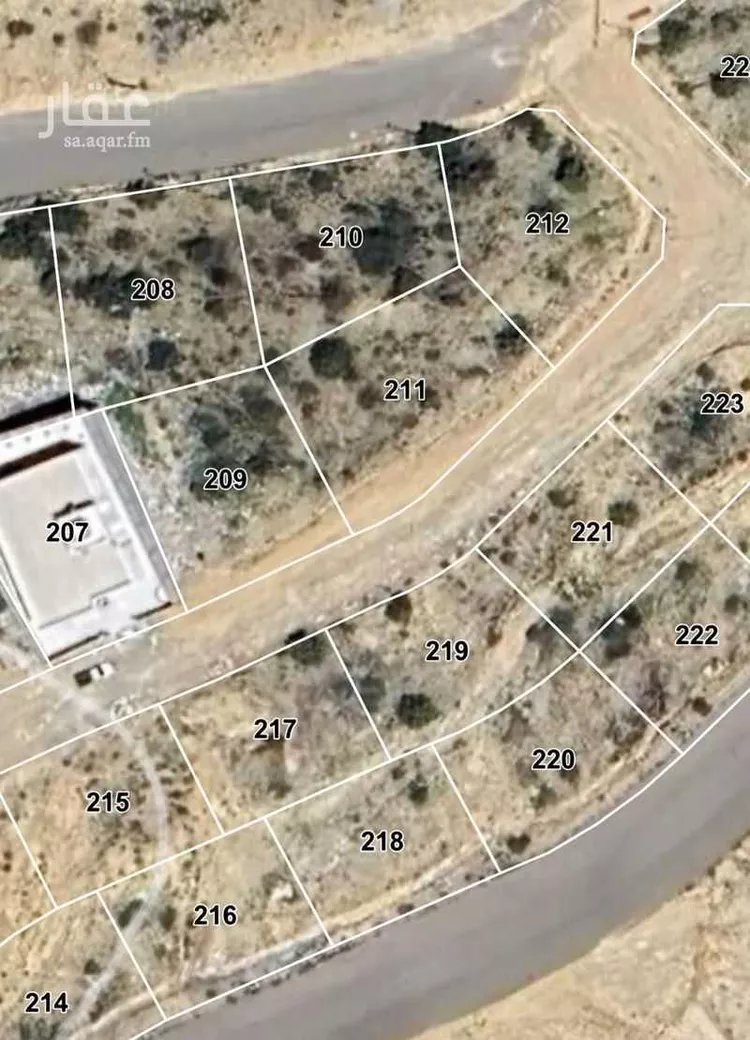أرض للبيع في حي المروج, مدينة الباحة, منطقة الباحة صورة 4