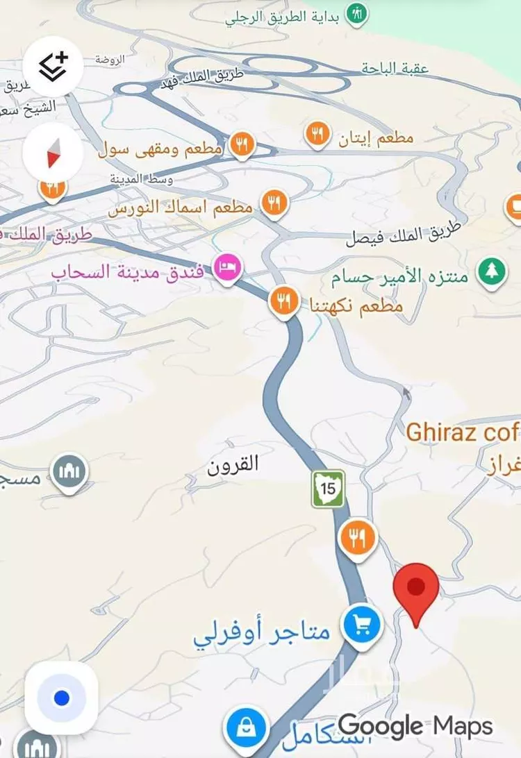 أرض للبيع في حي الضباب, مدينة الباحة, منطقة الباحة صورة 3
