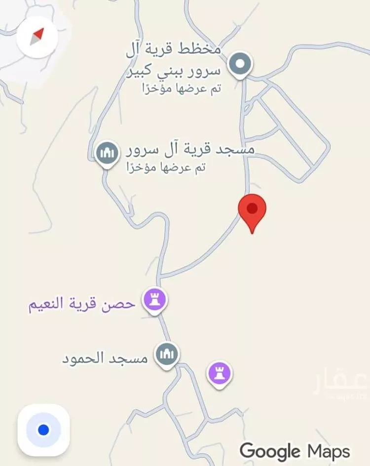 أرض للبيع في حي الكوثر, مدينة الغران, منطقة الباحة صورة 4