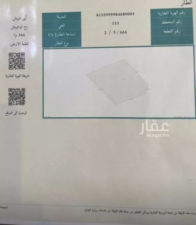 أرض للبيع في مدينة أبو عريش - أبو عريش, منطقة جازان