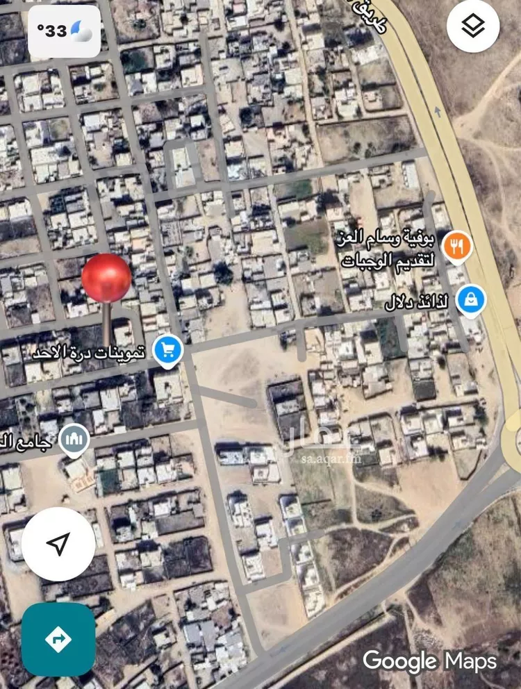 أرض للبيع في شارع الخضراء 1032, حي العز, مدينة احد المسارحه, منطقة جازان