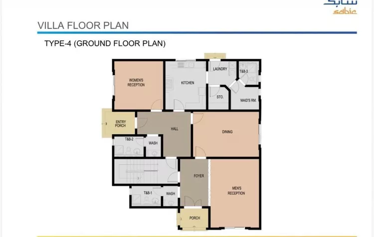 فيلا للبيع في شارع شارع الينابيع 1, حي جلمودة, مدينة مدينه الجبيل الصناعيه, المنطقة الشرقية صورة 5