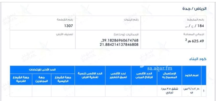 أرض للبيع في حي الرياض, مدينة جدة, منطقة مكة المكرمة صورة 4