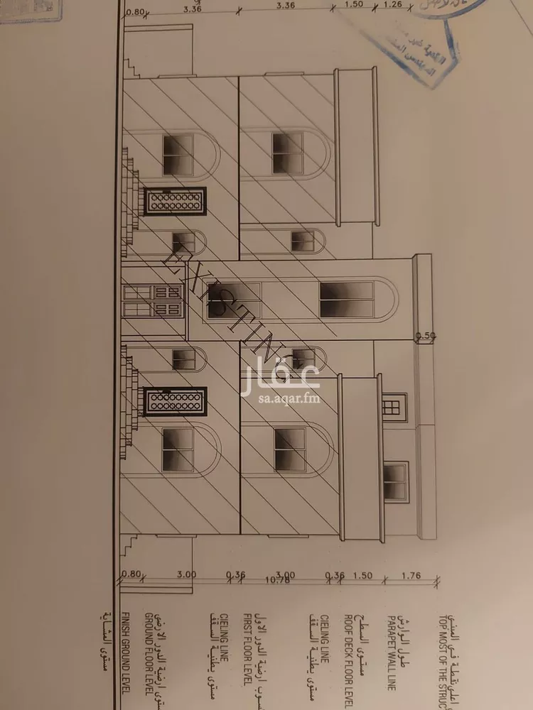 عمارة للبيع في شارع الحارث ابن الصمه, حي طيبة, مدينة الدمام, المنطقة الشرقية صورة 3