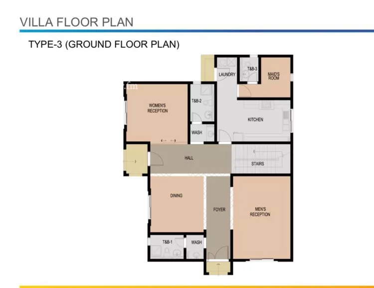 فيلا للبيع في شارع المشهد 4, حي جلمودة, مدينة مدينه الجبيل الصناعيه, المنطقة الشرقية صورة 3