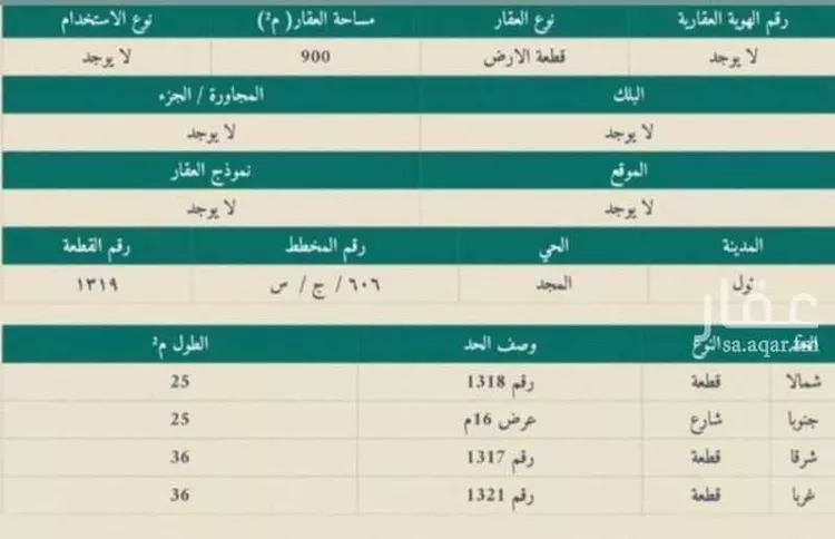 أرض للبيع في حي المجد, مدينة جدة, منطقة مكة المكرمة صورة 3