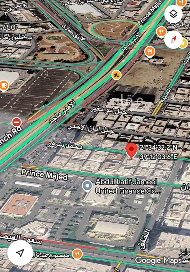 أرض للبيع في شارع  محمد سرور الصباغ, حي الصفاء, مدينة جدة, منطقة مكة المكرمة