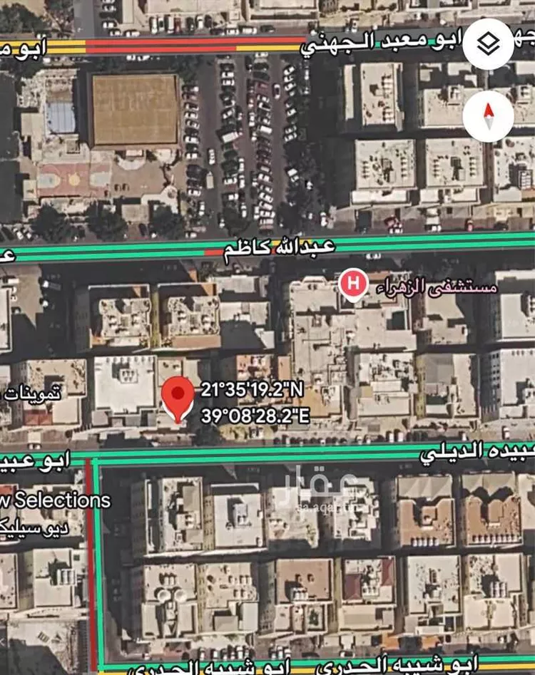 أرض للبيع في شارع ابو عبيده الديلي, حي الزهراء, مدينة جدة, منطقة مكة المكرمة