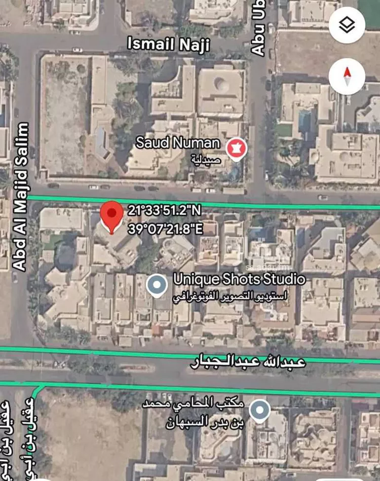 فيلا للبيع في شارع احمد العدوي, حي الشاطئ, مدينة جدة, منطقة مكة المكرمة صورة 2