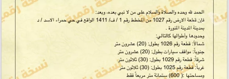 أرض للبيع في شارع عبدالله ابن علي ابن احمد النحوي, حي أبوكبير, مدينة المدينة المنورة, منطقة المدينة المنورة