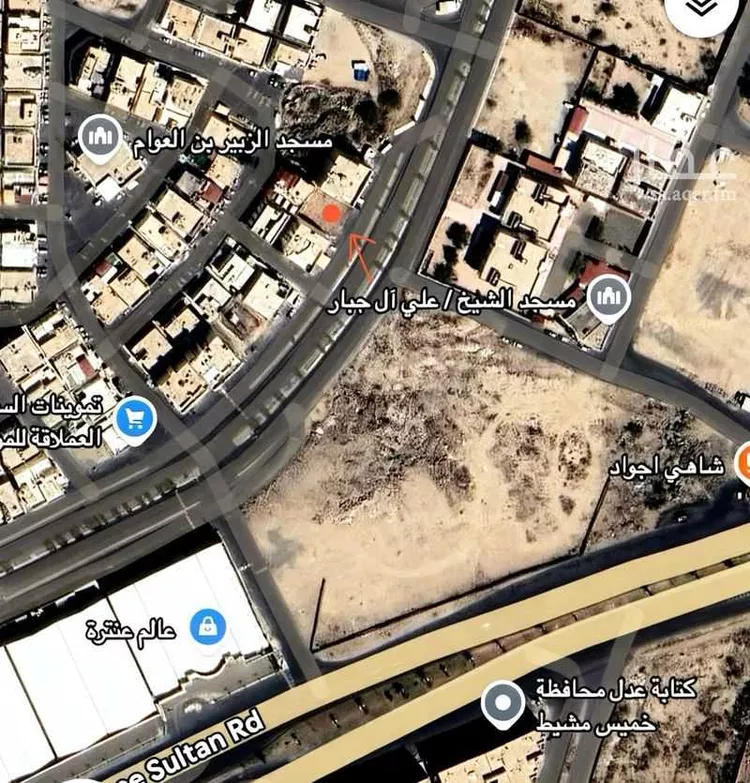 أرض للبيع في شارع سراقة بن مالك, حي الصقور, مدينة خميس مشيط, منطقة عسير