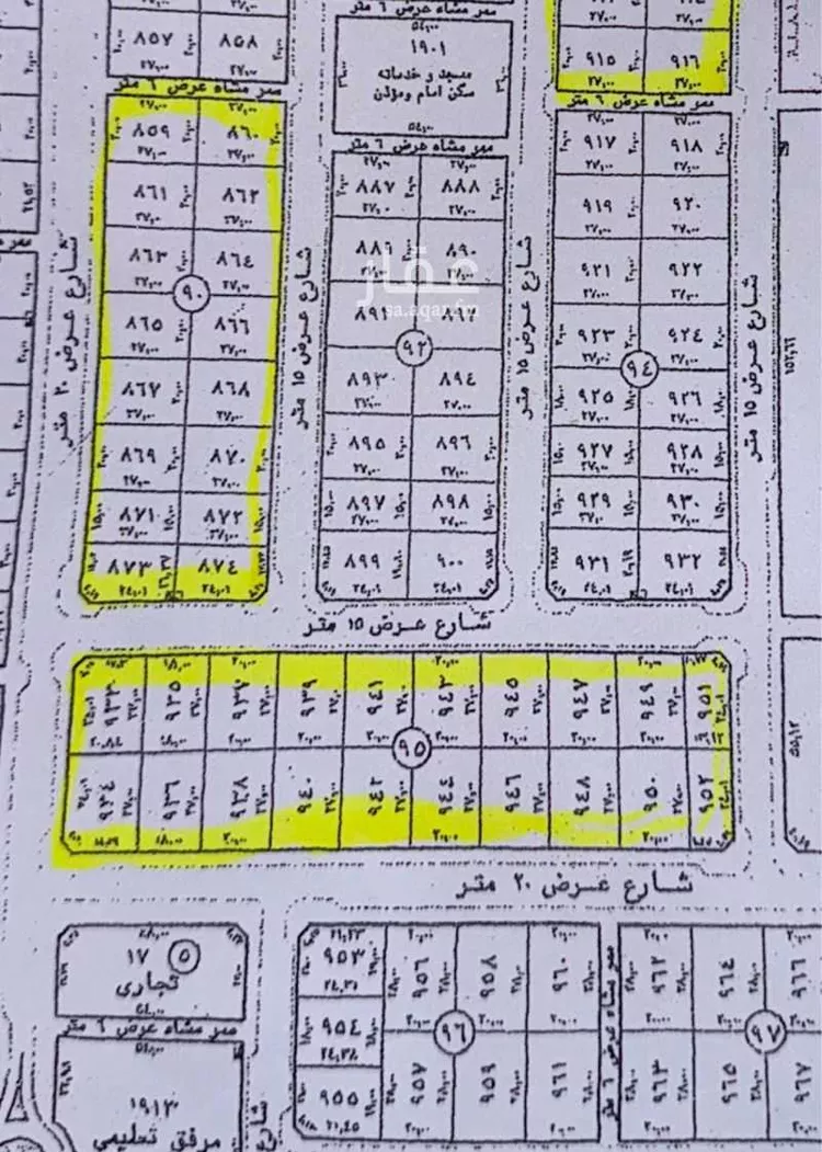 أرض للبيع في حي المرجان, مدينة الرياض, منطقة الرياض صورة 2