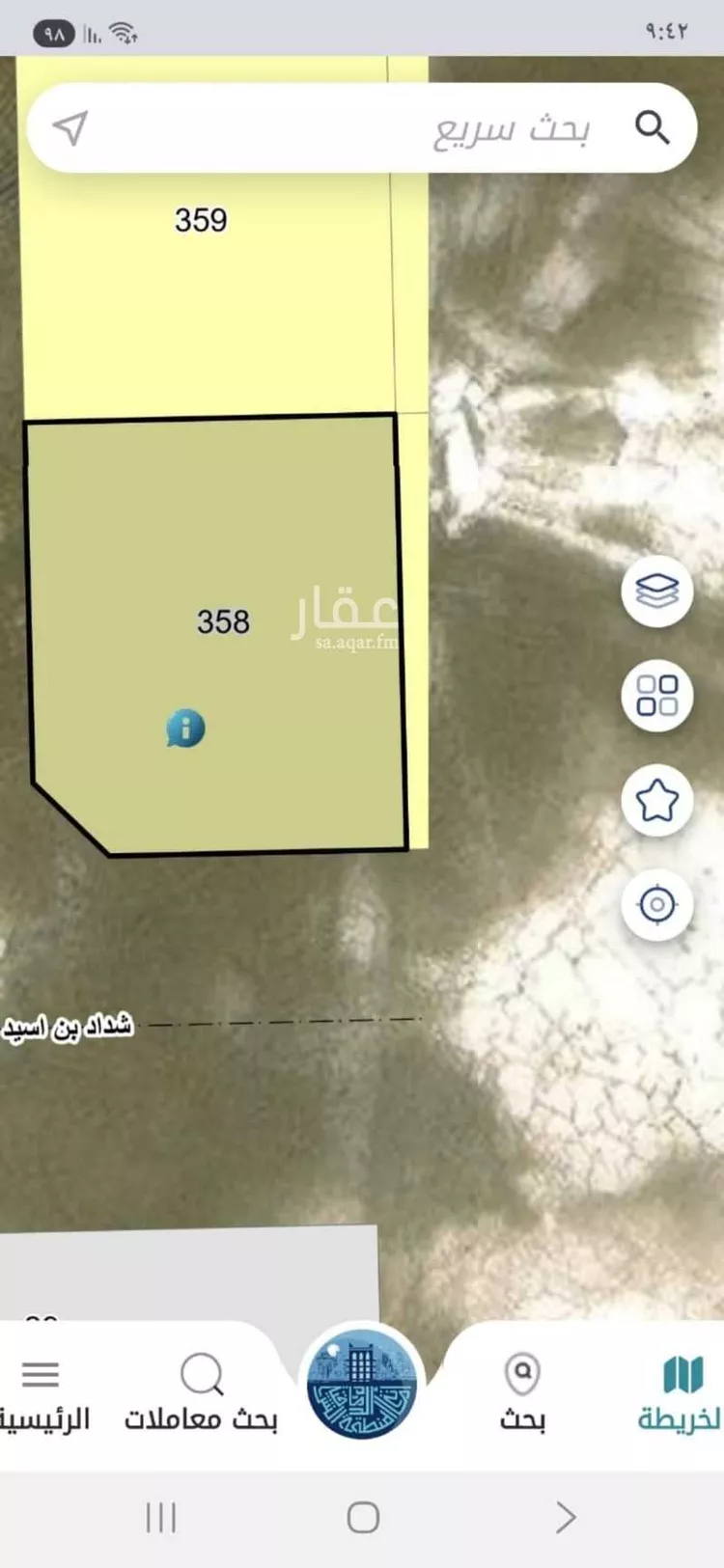 أرض للبيع في شارع شداد بن اسيد, حي المرجان, مدينة الخبر, المنطقة الشرقية