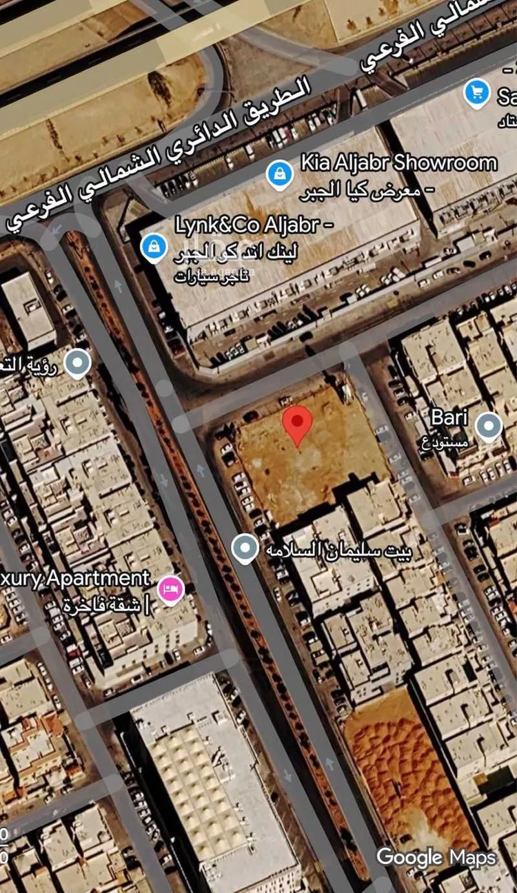 أرض للبيع في شارع وادي الشاطئ, حي القادسية, مدينة الرياض, منطقة الرياض
