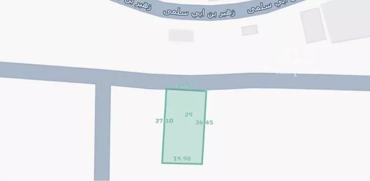 أرض للبيع في شارع ربيعة ابن عامر ابن مالك, حي السداد, مدينة امارة منطقة مكة المكرمة - الطائف, منطقة مكة المكرمة صورة 3