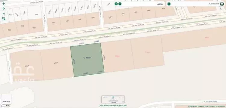 أرض للبيع في شارع العيينة, حي ظهرة لبن, مدينة الرياض, منطقة الرياض صورة 2