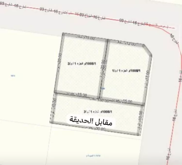 أرض للبيع في حي الغدير, مدينة جدة, منطقة مكة المكرمة صورة 2