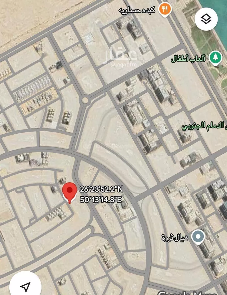 أرض للبيع في شارع 50 السيف, حي السيف, مدينة الدمام, المنطقة الشرقية صورة 2