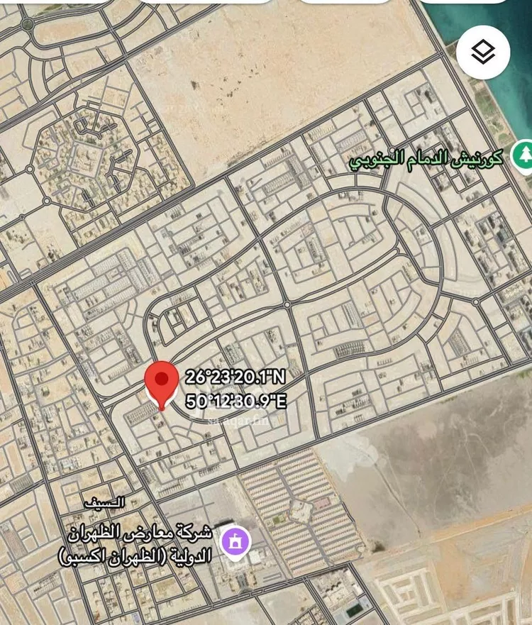 أرض للبيع في شارع 182 السيف, حي السيف, مدينة الدمام, المنطقة الشرقية