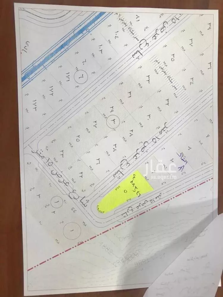 أرض للبيع في حي الملك فهد, مدينة طريب, منطقة عسير صورة 2