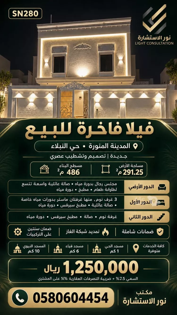 فيلا للبيع في شارع بكار ابن عبدالعزيز ابن ابي بكر, حي نبلاء, مدينة المدينة المنورة, منطقة المدينة المنورة