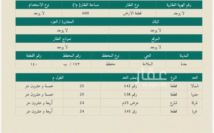عمارة للبيع في شارع الخاتله, حي السلامة, مدينة جدة, منطقة مكة المكرمة صورة 3