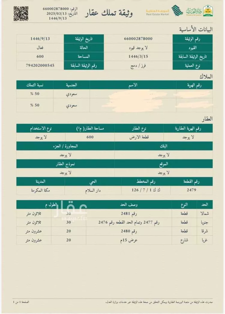 أرض للبيع في شارع سيفالدين الشيككلي ، حي ولي العهد ، مكة ، منطقة مكة المكرمة