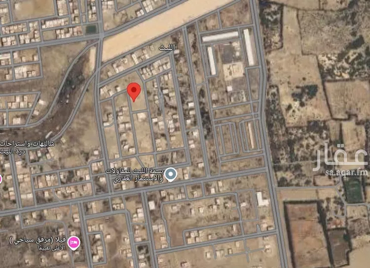 أرض للبيع في شارع عبدالله ابن اعين, حي (حي رقم (5, مدينة الليث, منطقة مكة المكرمة صورة 4