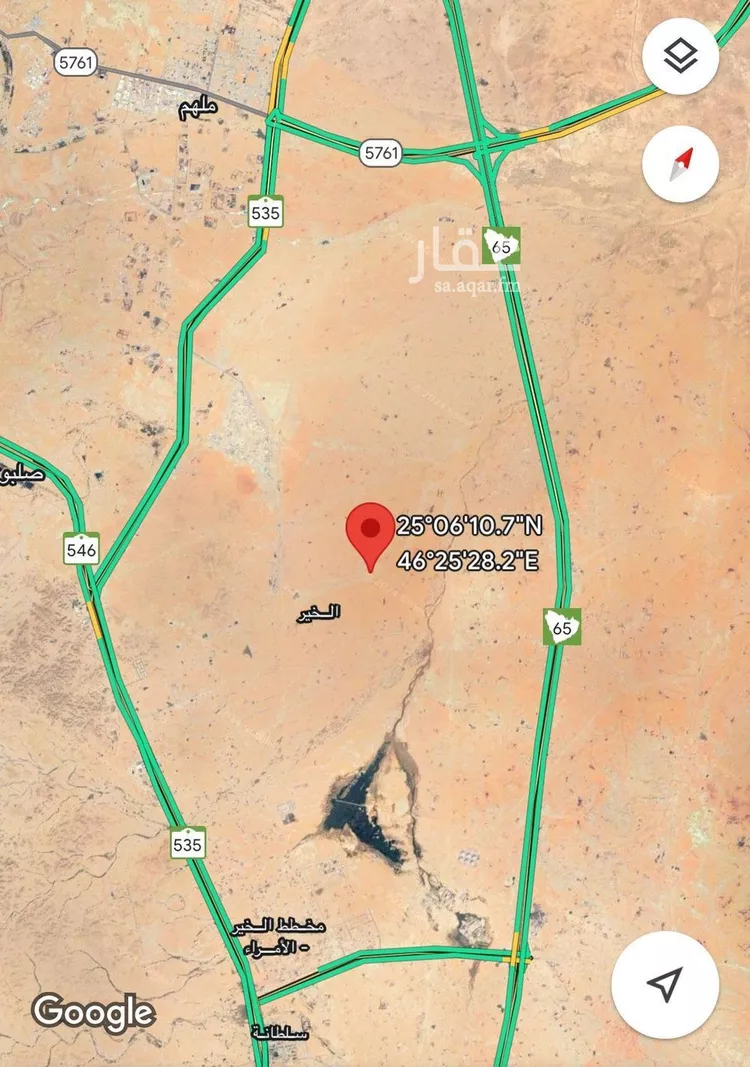 أرض للبيع في حي الخير, مدينة الرياض, منطقة الرياض صورة 4