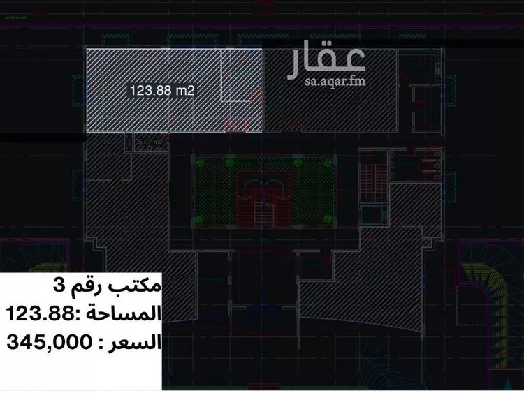 مكتب تجاري للإيجار في شارع الشيخ علي الحمد الصالحي, حي النخيل, مدينة الرياض, منطقة الرياض صورة 5