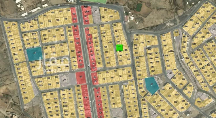 أرض للبيع في شارع وادي الصحن, حي الروضة, مدينة أبها, منطقة عسير صورة 3