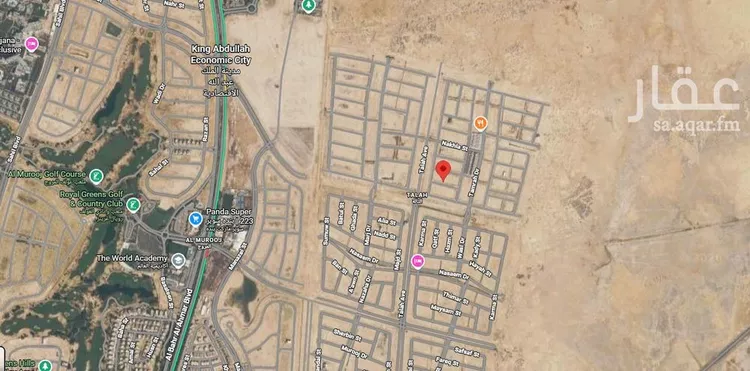 أرض للبيع في شارع دقلة, حي الملك عبدالله الاقتصادية, مدينة الملك عبدالله الاقتصادية, منطقة مكة المكرمة صورة 4