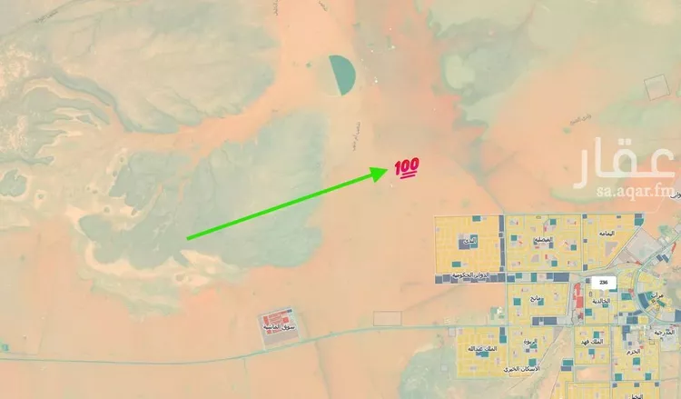 أرض للبيع في حي الندى, مدينة مرات, منطقة الرياض صورة 4