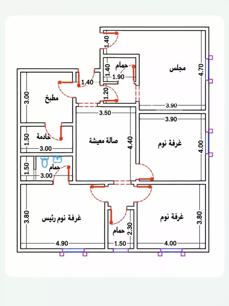 شقة للبيع في شارع اليافعي, حي الفيصلية, مدينة جدة, منطقة مكة المكرمة صورة 2