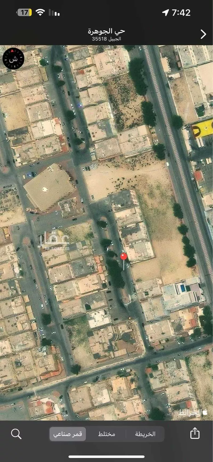 أرض للبيع في حي ج17, مدينة الجبيل, المنطقة الشرقية