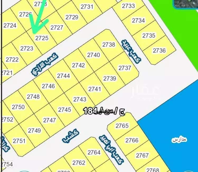 أرض للبيع في شارع كعب الازدي, حي الرياض, مدينة جدة, منطقة مكة المكرمة