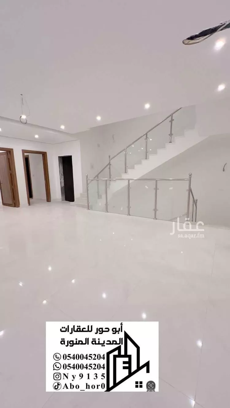 فيلا للبيع في شارع اوس ابن خالد, حي العاقول, مدينة المدينة المنورة, منطقة المدينة المنورة 7