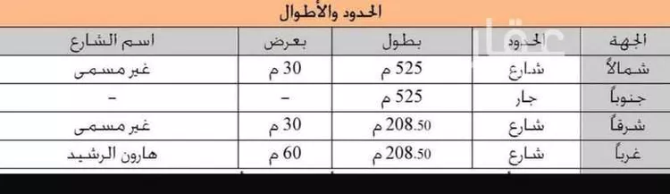أرض للبيع في شارع هارون الرشيد, حي السلي, مدينة الرياض, منطقة الرياض صورة 3