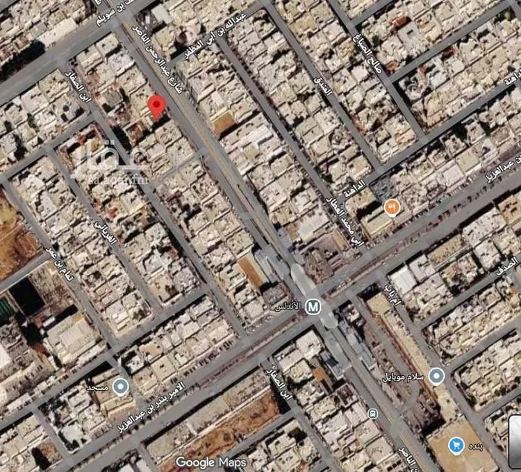 أرض للإيجار في شارع عبدالرحمن الناصر ، حي الملك فيصل ، الرياض ، منطقة الرياض