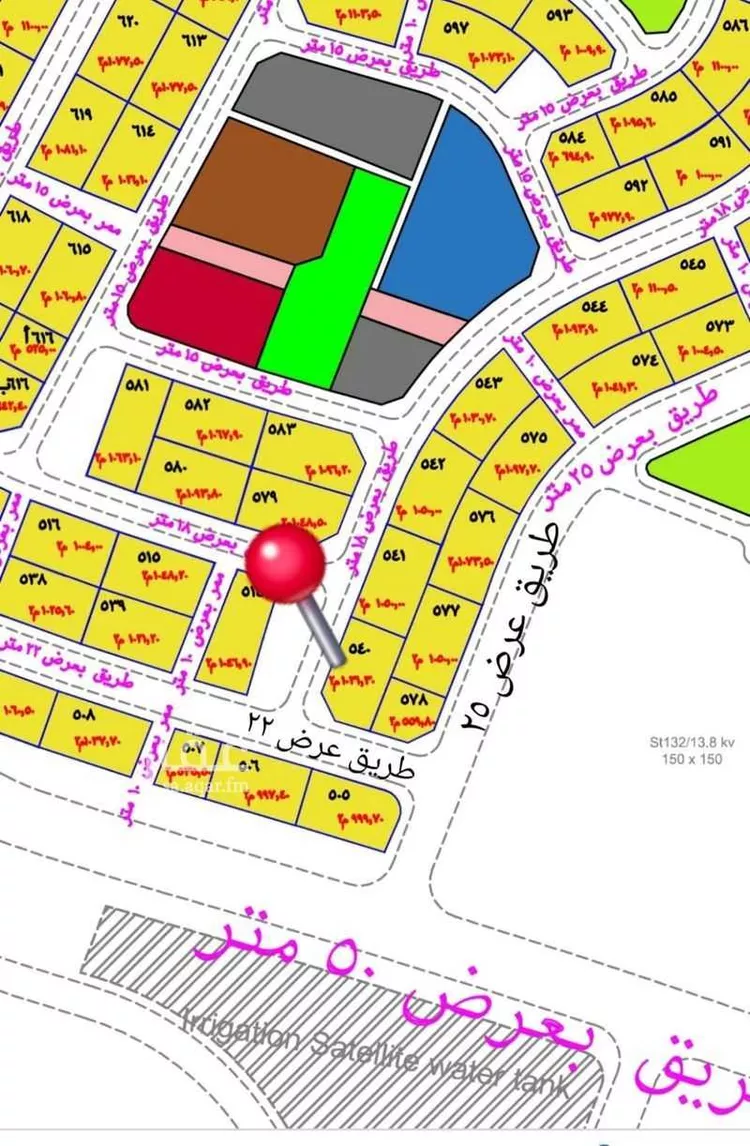 أرض للبيع في حي الأندلس 3, مدينة جازان, منطقة جازان