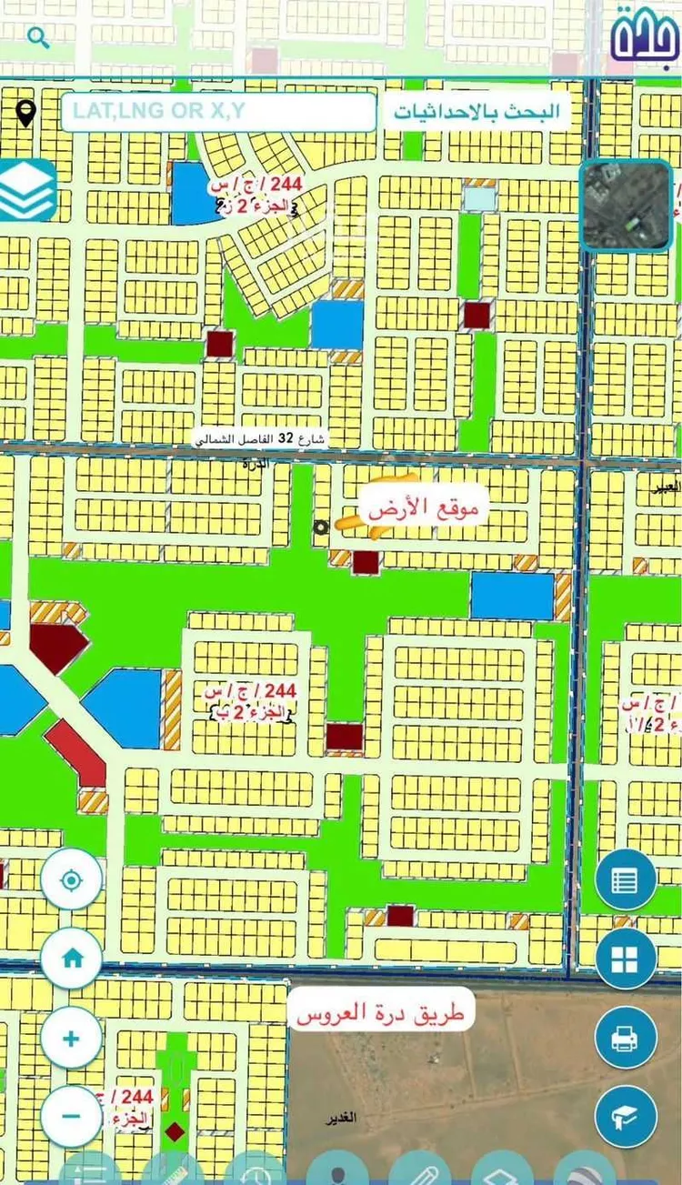 أرض للبيع في شارع 25وممر 6, حي الدرة, مدينة جدة, منطقة مكة المكرمة صورة 5