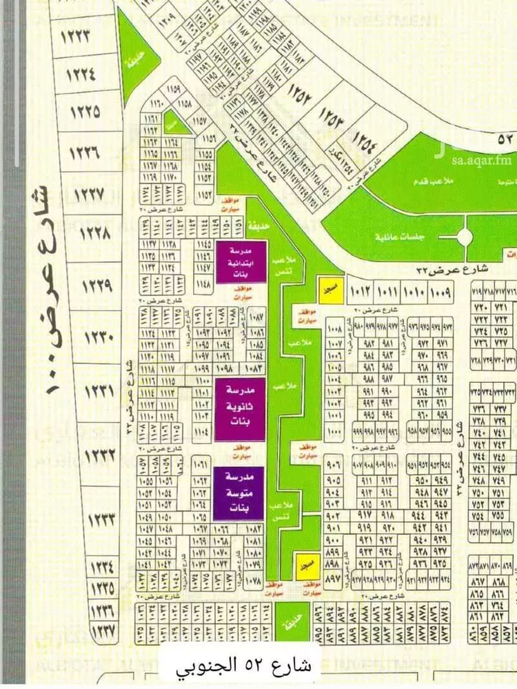 Land for Sale in Jeddah Az Zomorod