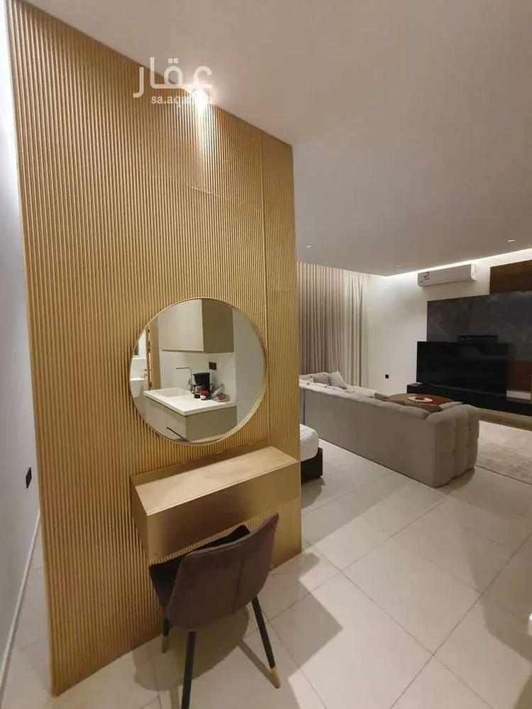 استديو مفروش للحجز في شارع ابها ، حي الملقا ، الرياض ، منطقة الرياض صورة 2