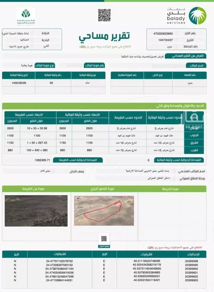 Land for Sale in Al Henakiyah Al Henakiyah