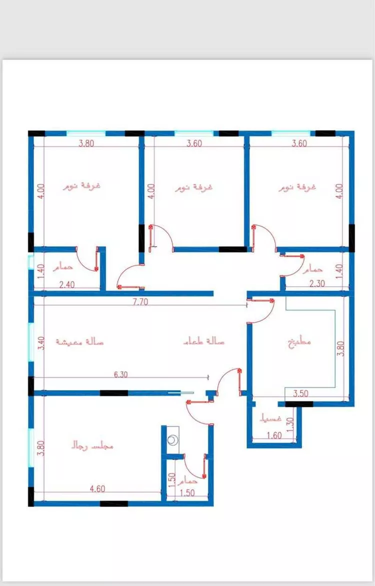 شقة للبيع في شارع محمد بن اسعد العظم, حي النزهة, مدينة جدة, منطقة مكة المكرمة
